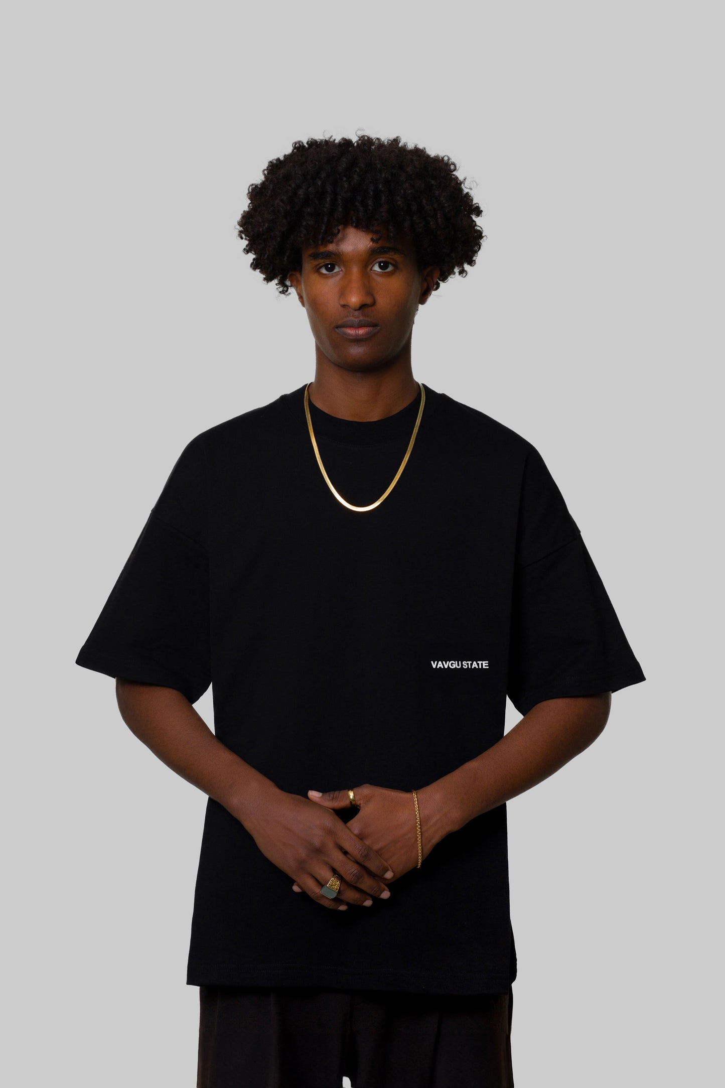 Contemporary Minimalism T-shirt / Siyah