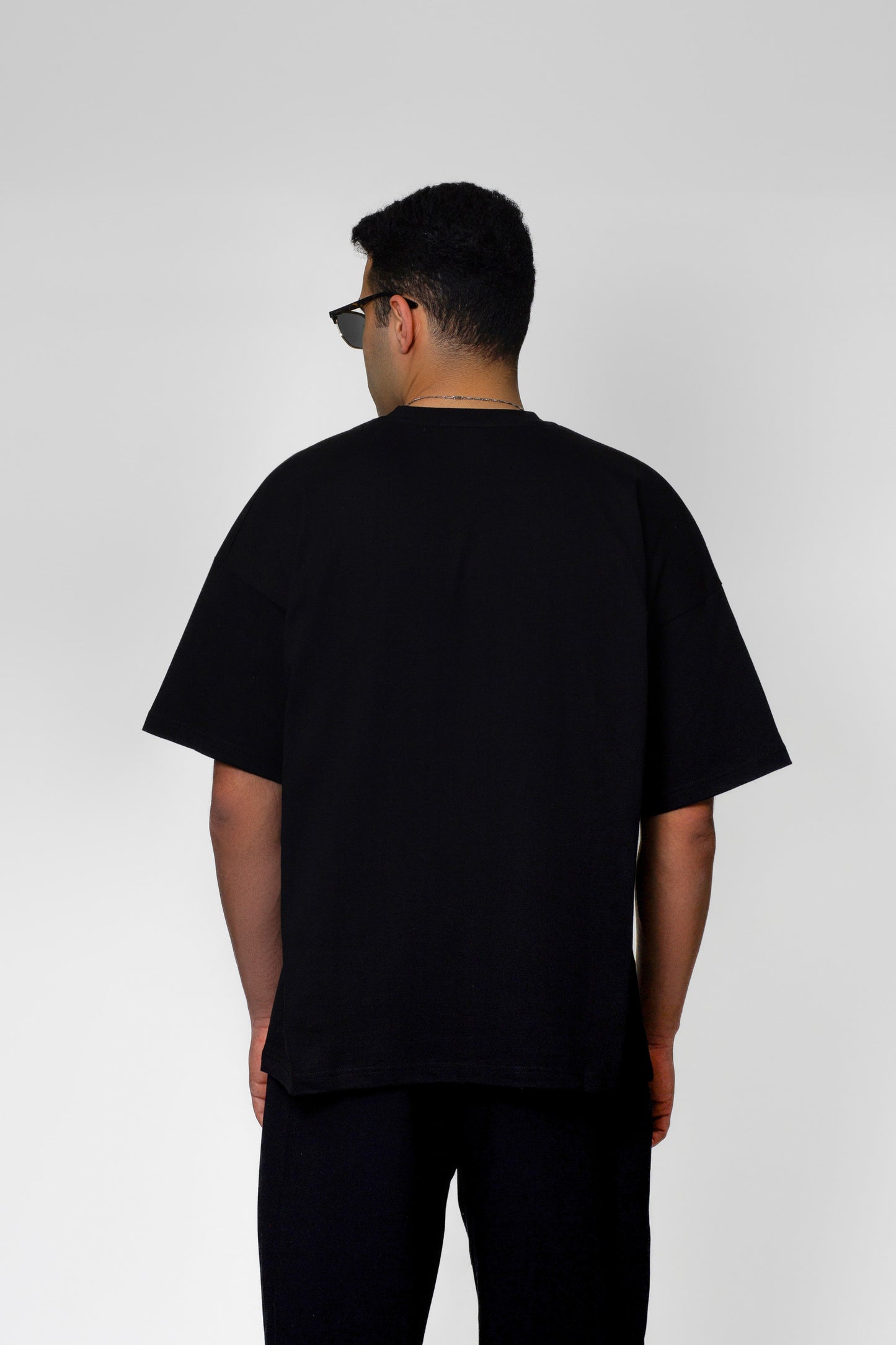 Logolu Basic T-shirt / Siyah