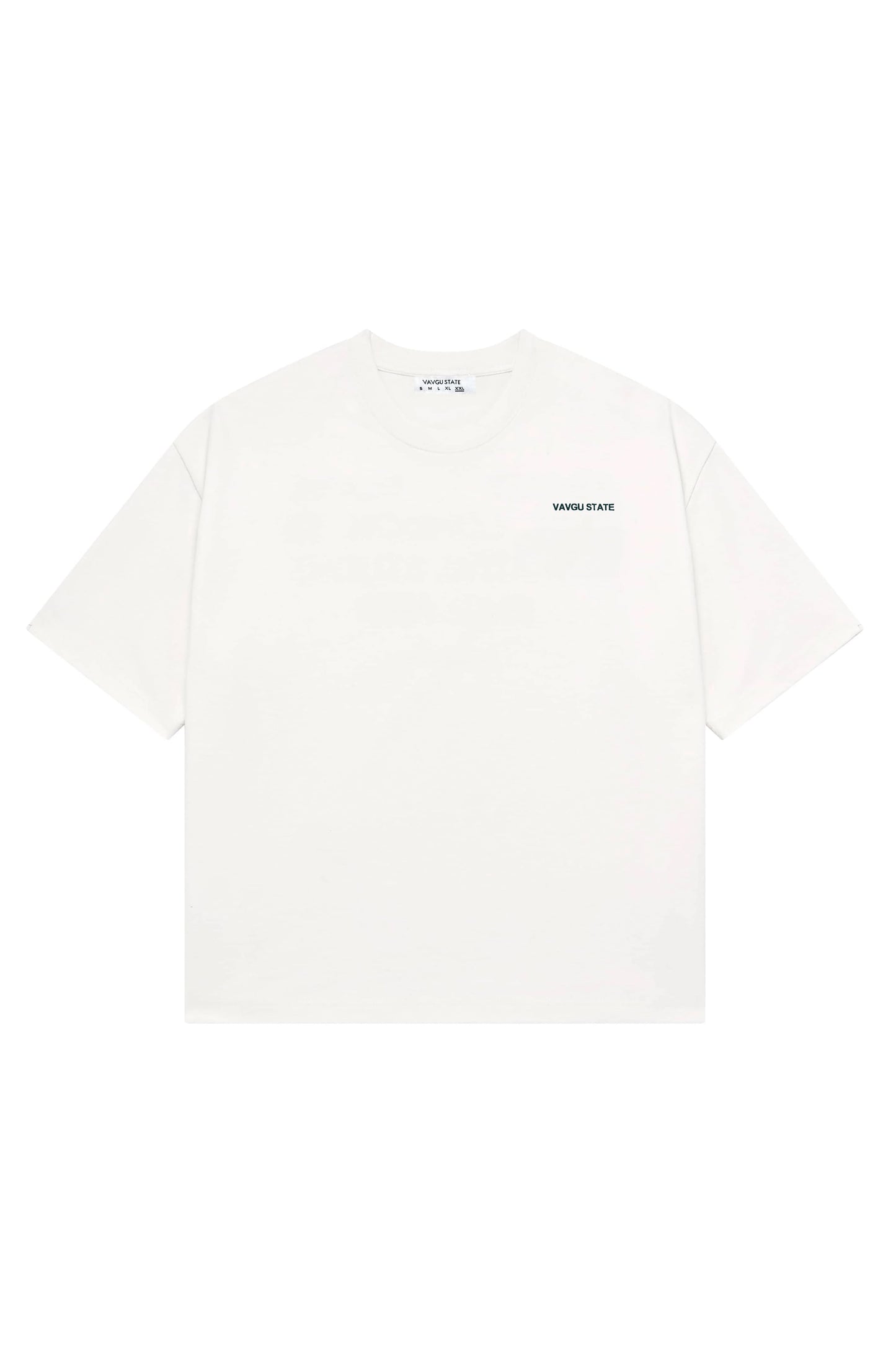 Logolu Basic T-shirt / Ekru