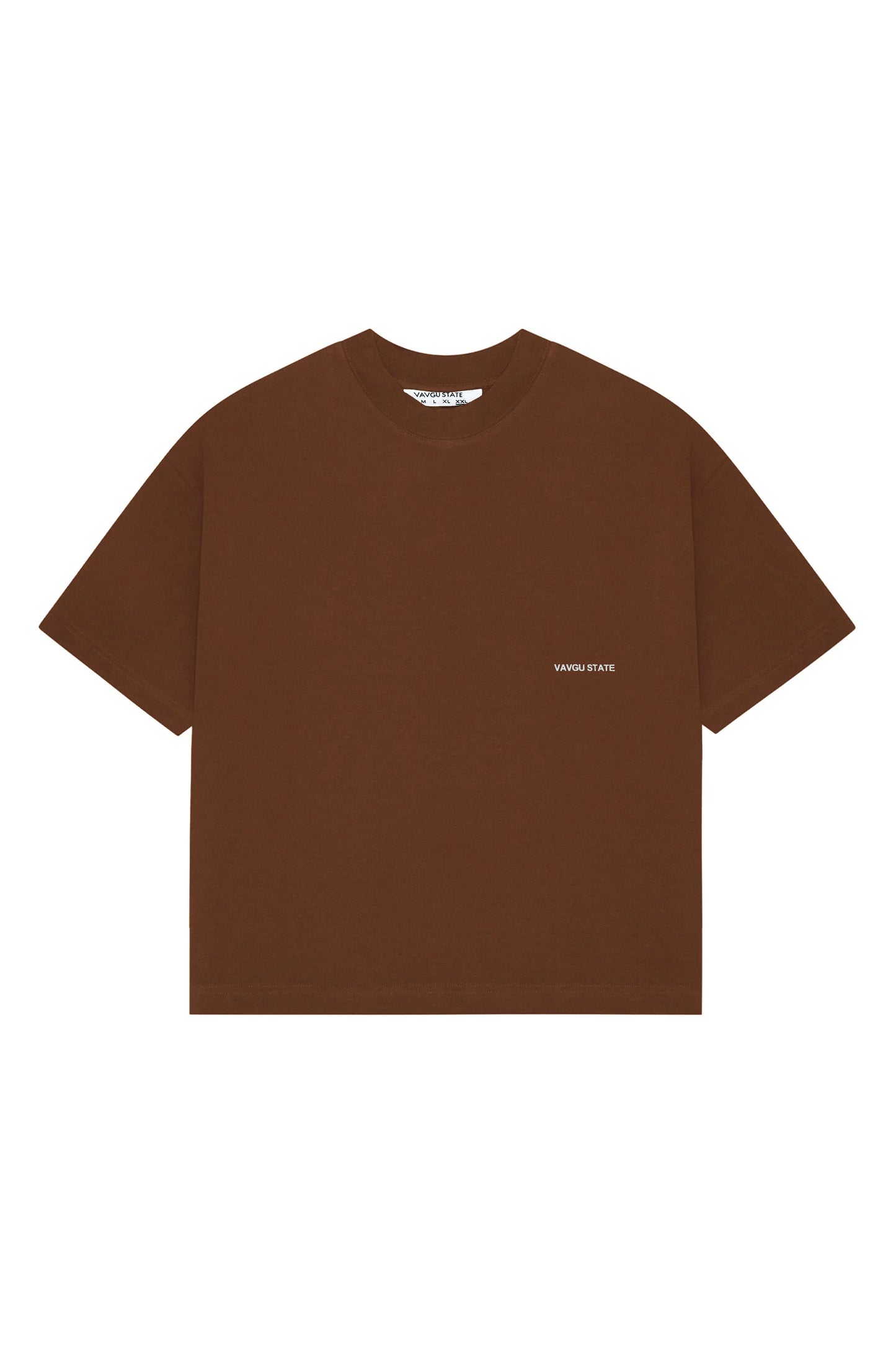 Contemporary Minimalism T-shirt / Kahverengi