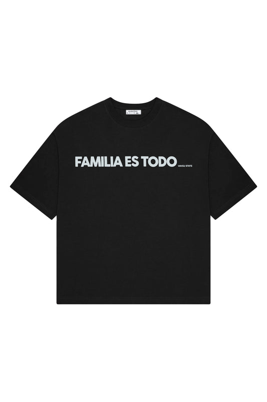 Düz fam. T-shirt / Siyah