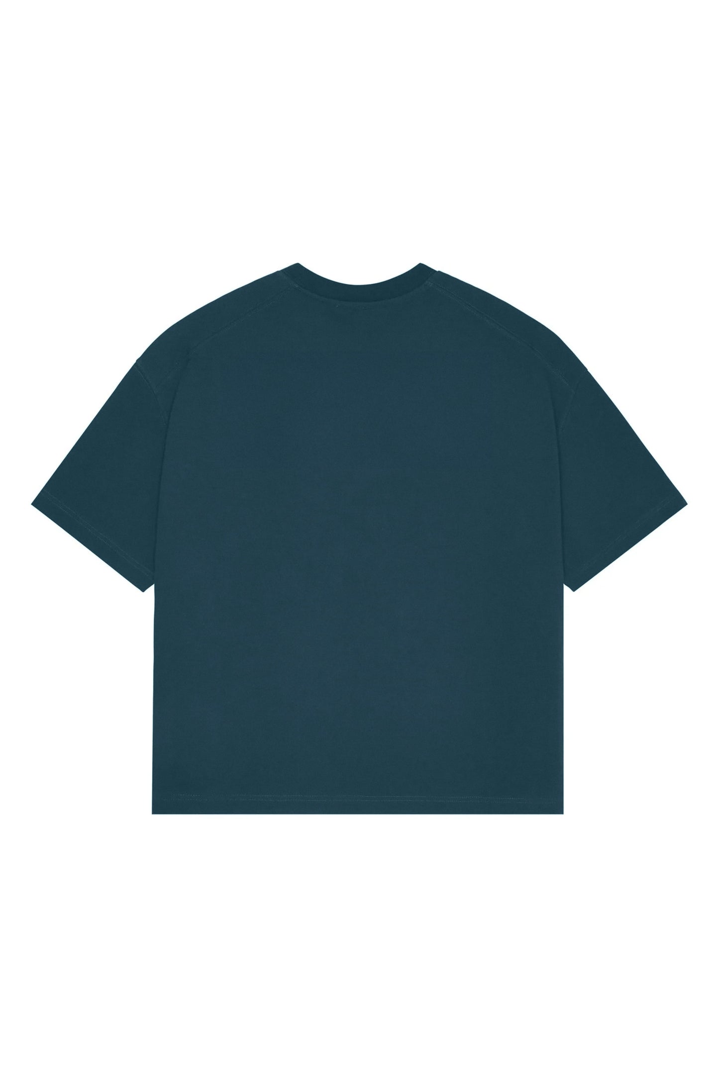 Logolu Basic T-shirt / Nefti Yeşili