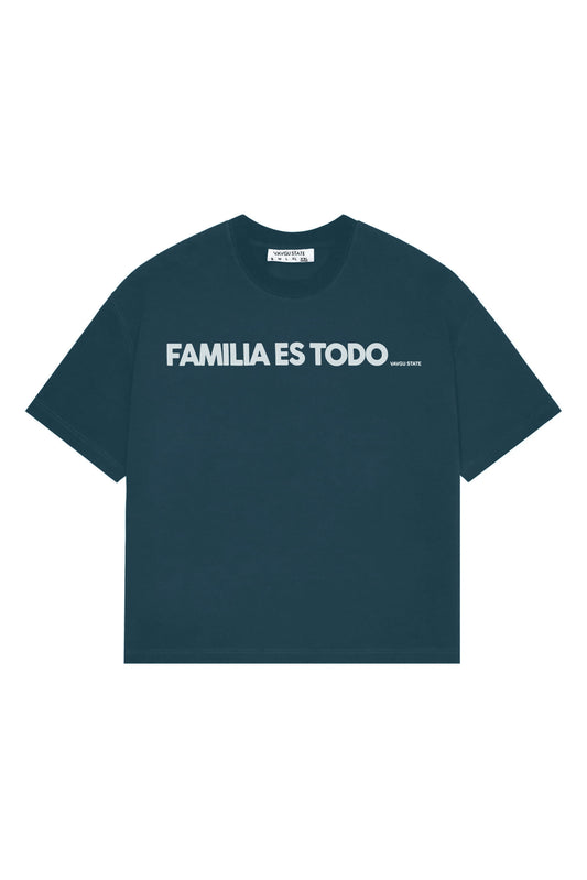 Düz fam. T-shirt / Nefti Yeşili